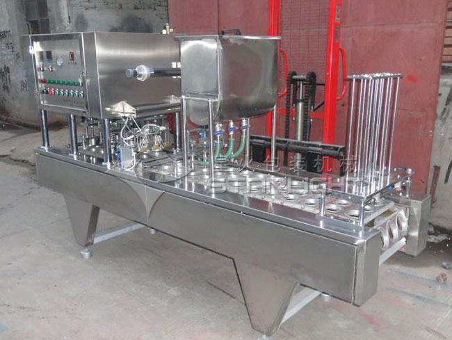 鴨血灌裝機整機展示